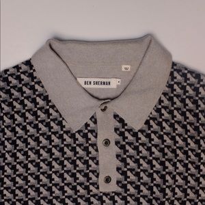 Ben Sherman Knit Polo (Medium).